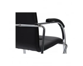 Стул Самба с мягкими подлокотниками SMB-01H Хром гальв. images