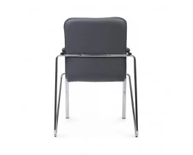 Стул Самба с мягкими подлокотниками SMB-01H Хром гальв. images