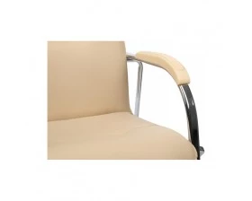 Стул Самба с пластиковыми подлокотниками SMB-03H Хром гальв. images