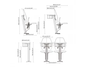 Аудиторный стол Эйнштейн LS-421 images