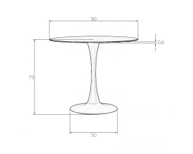 Стол обеденный MIA images