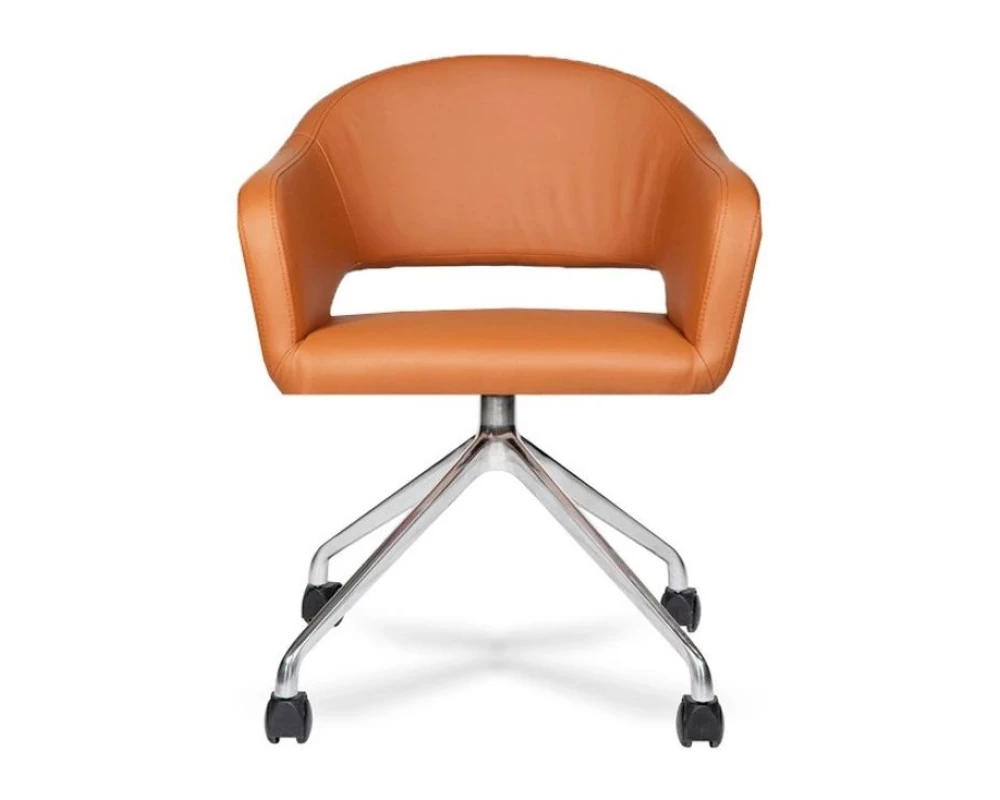 Кресло КОМФОРТ ХРОМ 4 ЛУЧА