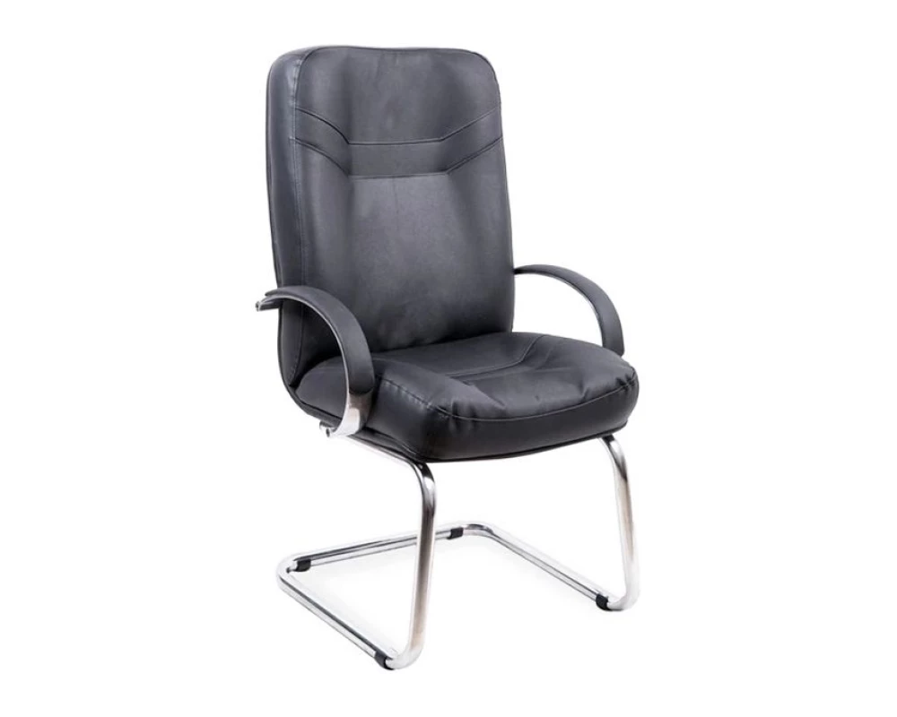 Кресло МИНИСТР КОРОТКИЙ ХРОМ КОНФЕРЕНЦ