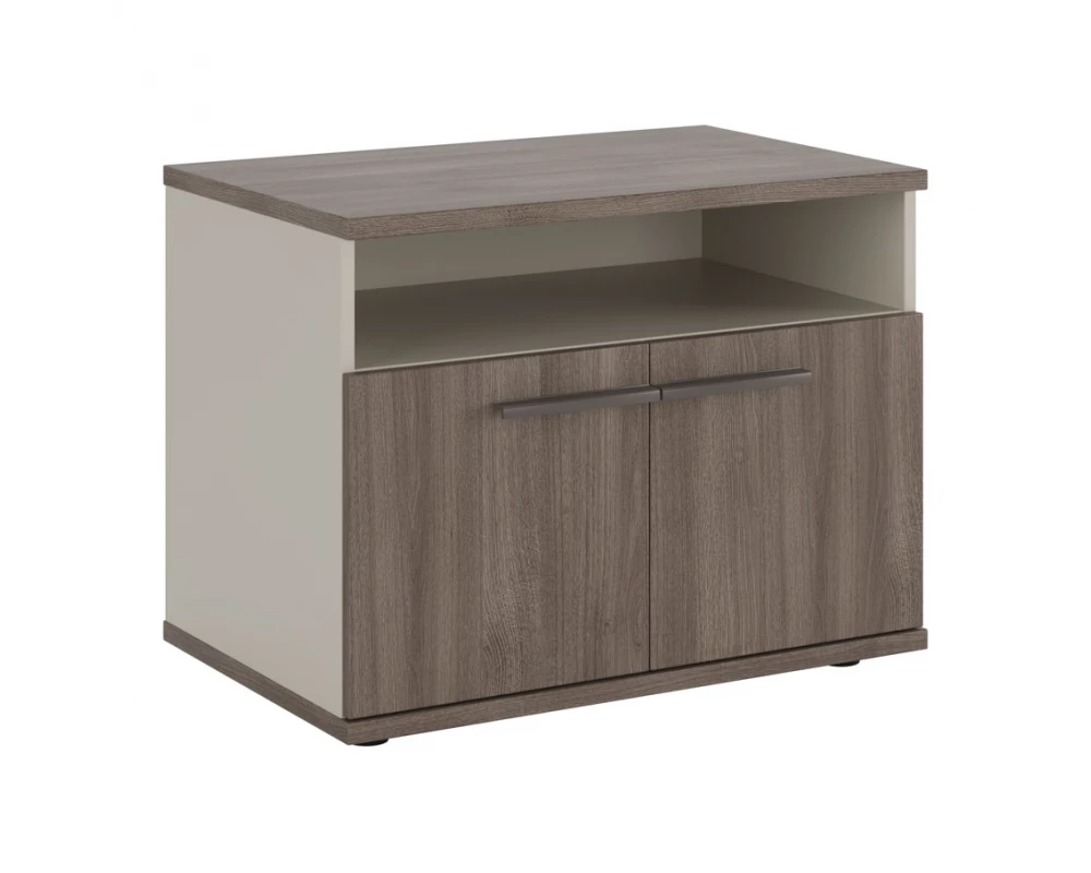 Тумба под оргтехнику New Line Дуб Шамони темный