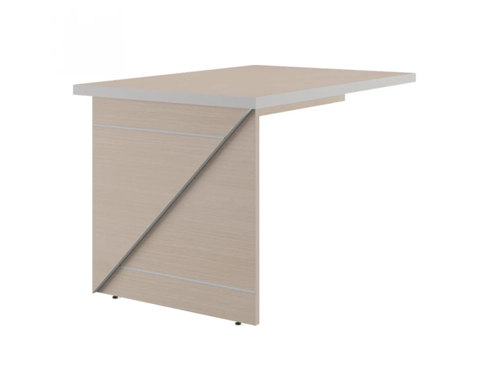 Брифинг приставка Zoom Дуб Шамони светлый