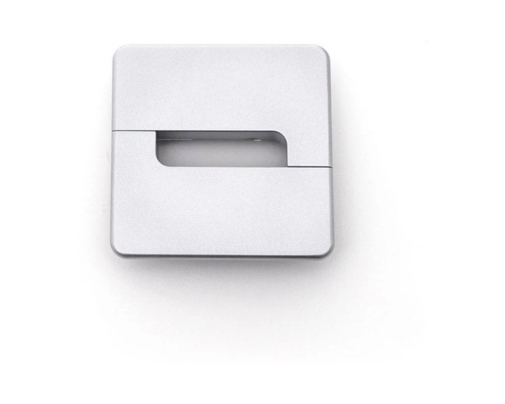 Пластиковая заглушка GMT D80 94x94x28 Fasta Серебристый