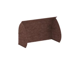 Кабина настольная скругленная на стол VE.KB2-138.7 1380x700x1000 AcustiX images