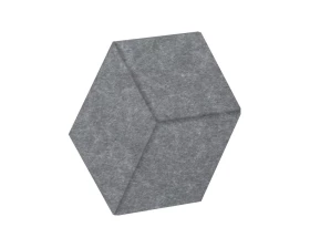 Настенная панель шестигранная (3 луча) VE.NP-6G3LU-200 400x346x12 AcustiX images