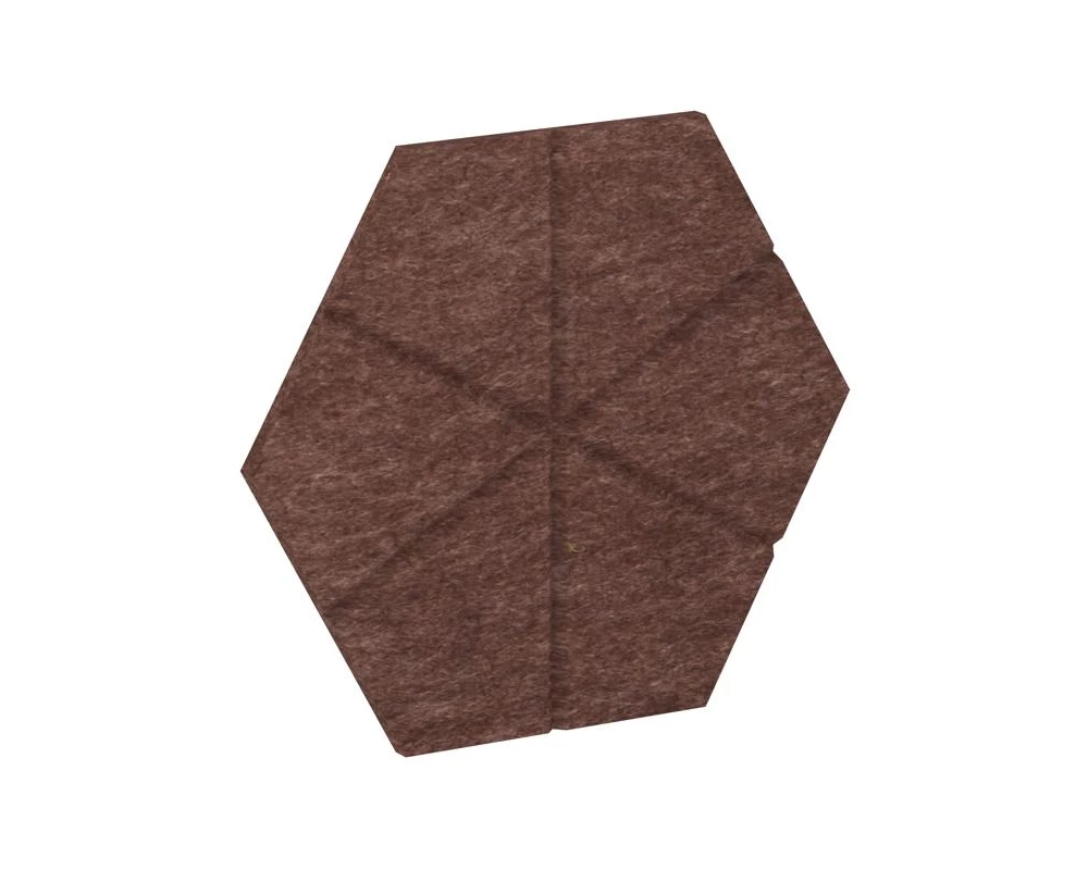 Настенная панель шестигранная (6 лучей) VE.NP-6G6L-100 200x173x12 AcustiX