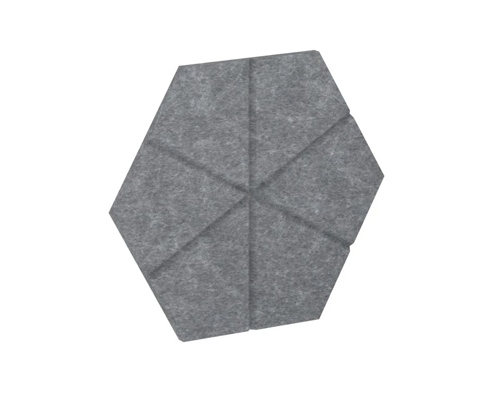 Настенная панель шестигранная (6 лучей) VE.NP-6G6L-300 600x520x12 AcustiX