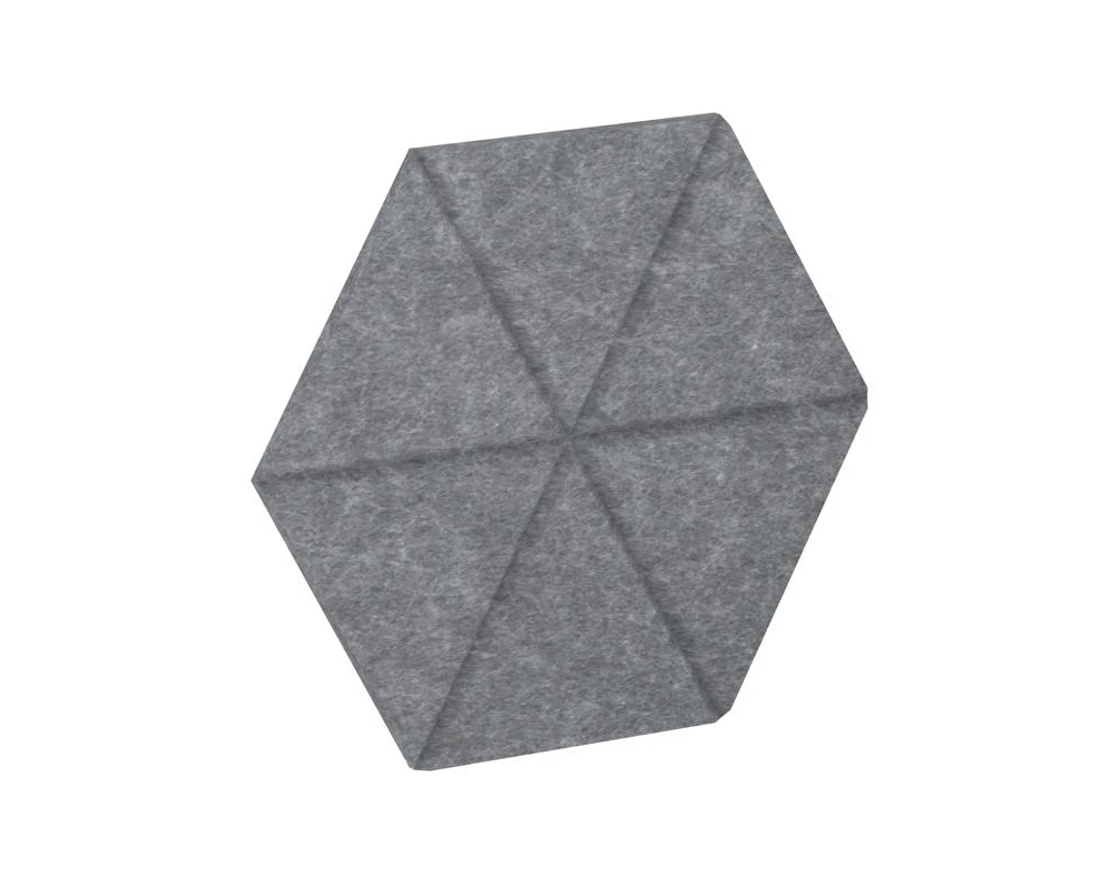 Настенная панель шестигранная (6 лучей) VE.NP-6G6LU-200 400x346x12 AcustiX