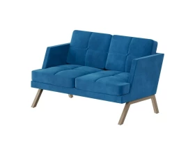 Диван двухместный с декором из пуговиц Aldo images