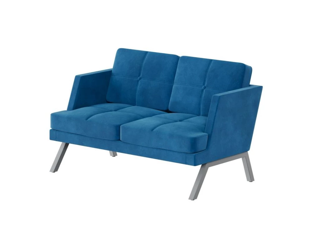 Диван двухместный с декором из пуговиц Aldo