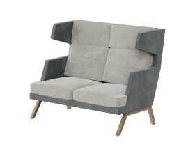 Диван двухместный высокий Aldo images