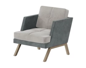 Кресло с декором из пуговиц Aldo images