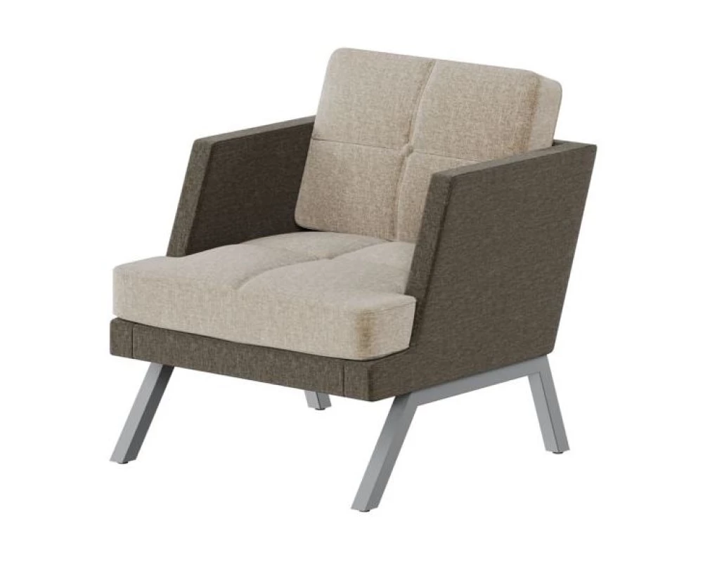 Кресло с декором из пуговиц Aldo