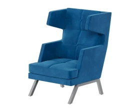 Кресло высокое с декором из пуговиц Aldo images