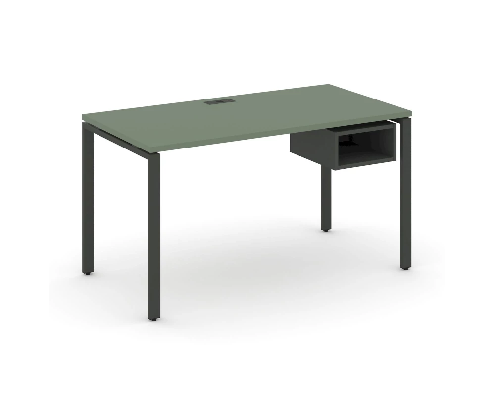 Стол рабочий с подвесной тумбой с 1 открытой нишей CN.SP-101 980x720x750 Concept