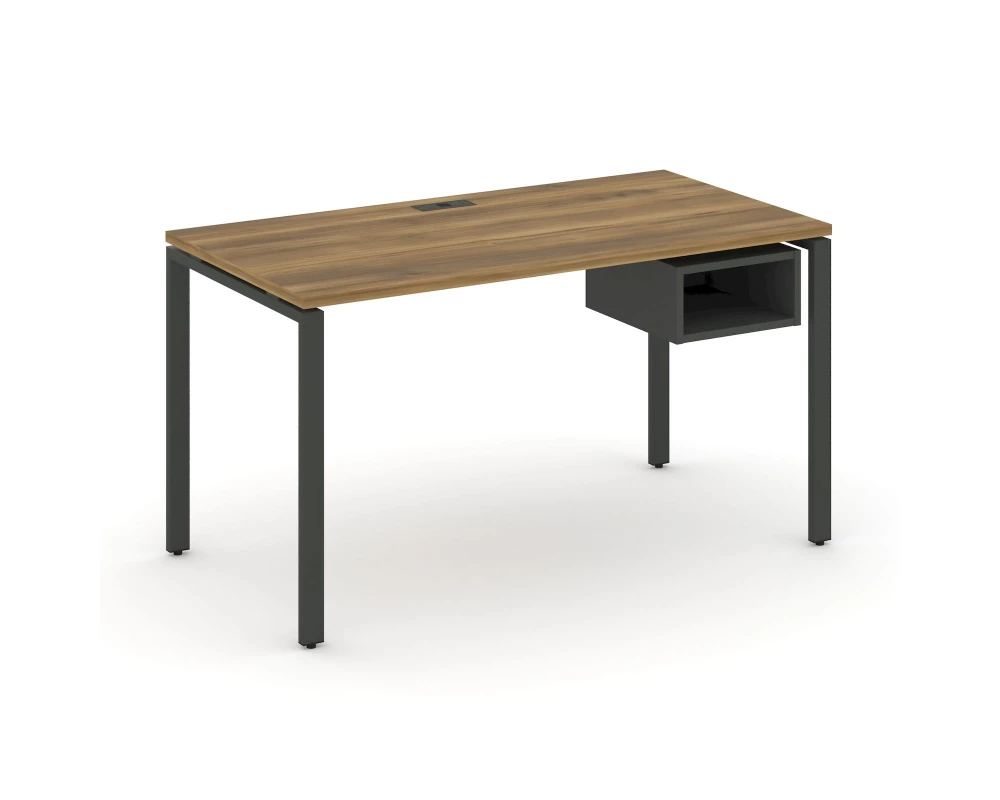 Стол рабочий с подвесной тумбой с 1 открытой нишей CN.SP-102 1180x720x750 Concept