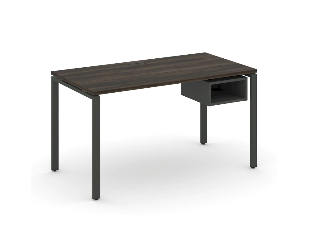 Стол рабочий с подвесной тумбой с 1 открытой нишей CN.SP-104 1580x720x750 Concept