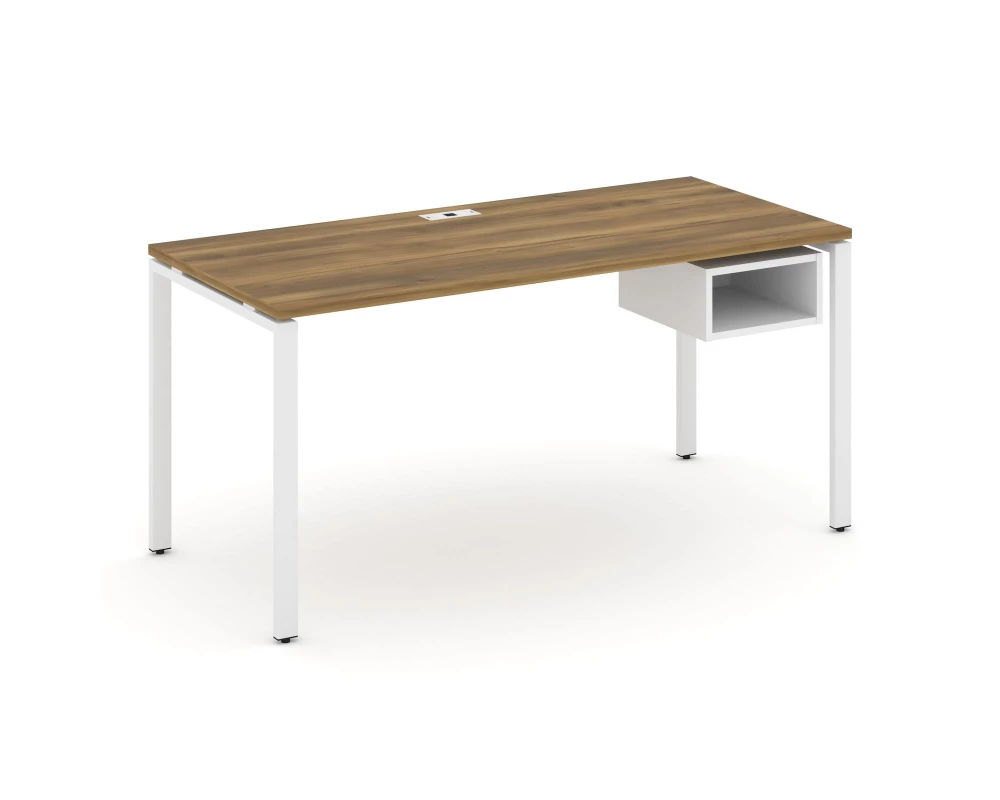 Стол рабочий с подвесной тумбой с 1 открытой нишей CN.SP-104 1580x720x750 Concept