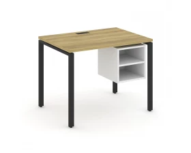 Стол рабочий с подвесной тумбой с 2 открытыми нишами CN.SP-105 980x720x750 Concept images