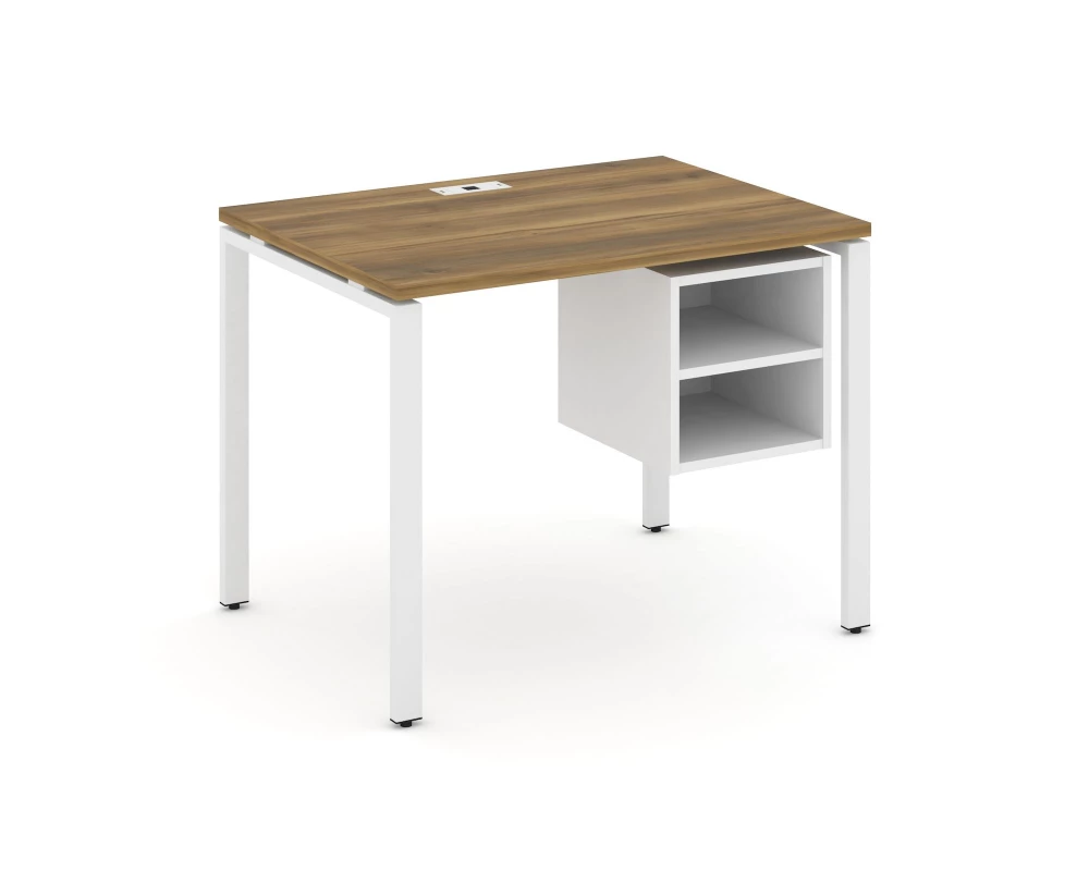 Стол рабочий с подвесной тумбой с 2 открытыми нишами CN.SP-105 980x720x750 Concept