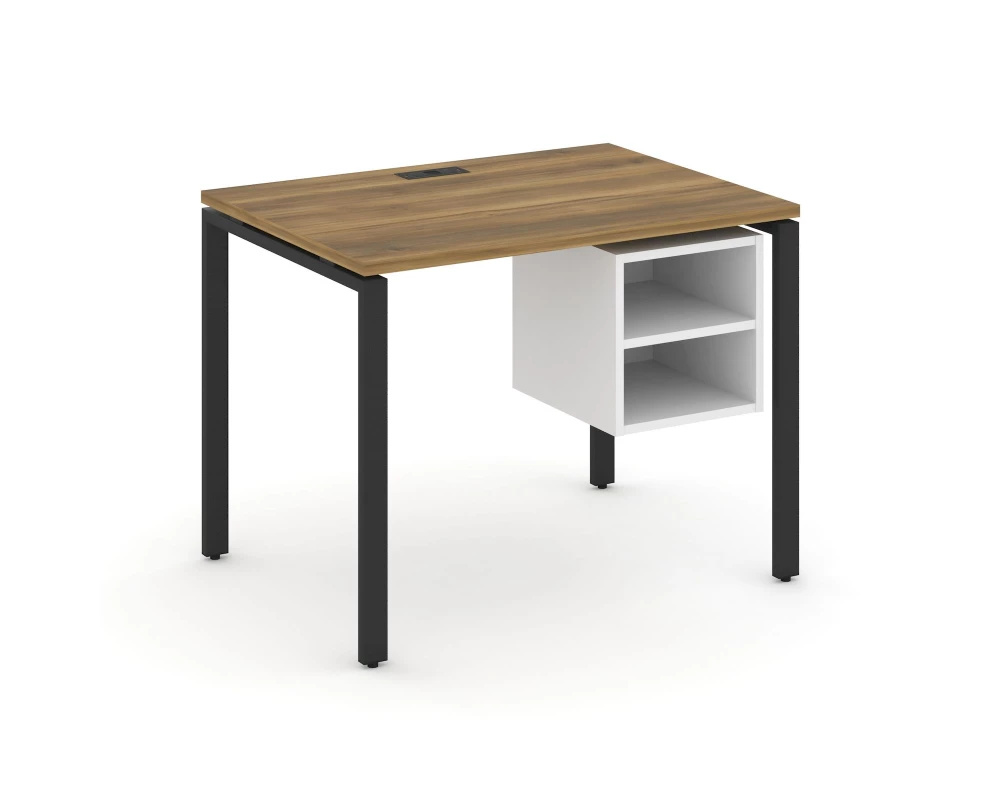 Стол рабочий с подвесной тумбой с 2 открытыми нишами CN.SP-105 980x720x750 Concept