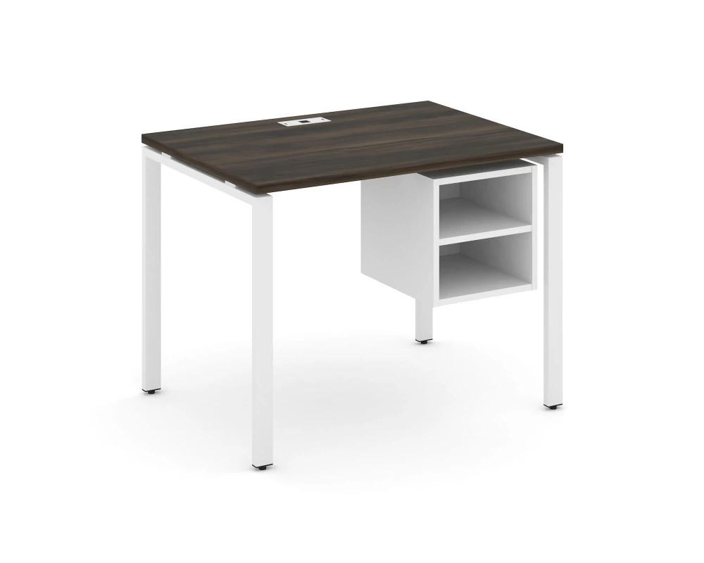 Стол рабочий с подвесной тумбой с 2 открытыми нишами CN.SP-105 980x720x750 Concept