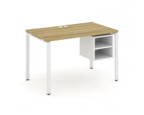 Стол рабочий с подвесной тумбой с 2 открытыми нишами CN.SP-106 1180x720x750 Concept images