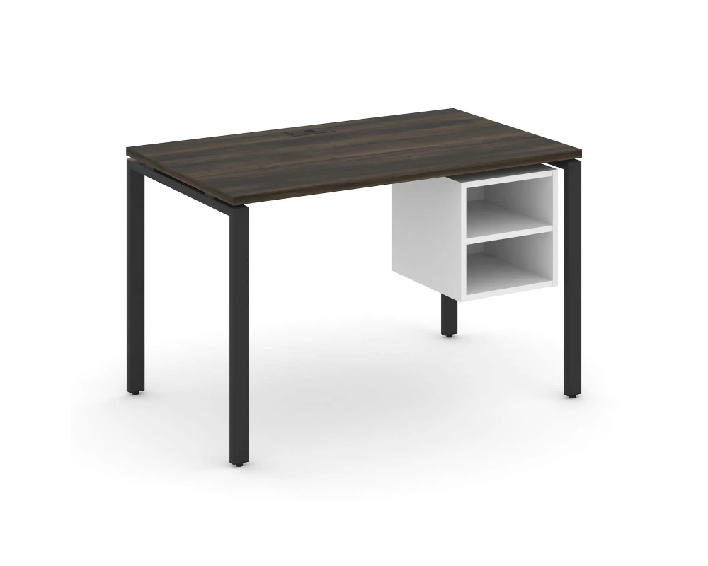 Стол рабочий с подвесной тумбой с 2 открытыми нишами CN.SP-106 1180x720x750 Concept
