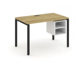 Стол рабочий с подвесной тумбой с 2 открытыми нишами CN.SP-106 1180x720x750 Concept images