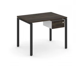 Стол рабочий с подвесной тумбой с одним ящ. CN.SP-109 W 980x720x750 Concept images