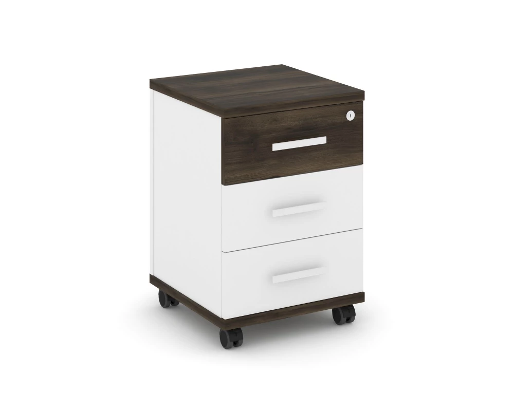 Тумба мобильная 3 ящ. CN.TUM-003 W 420x420x615 Concept