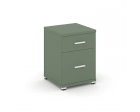 Тумба опорная/приставная 1 ящ. 1 распаш. фасад CN.TUO-004 W 420x420x583 Concept images