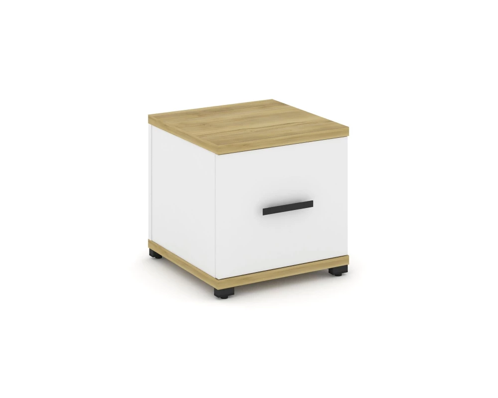 Тумба приставная 1 распаш. фасад CN.TUP-004 W 420x420x416 Concept