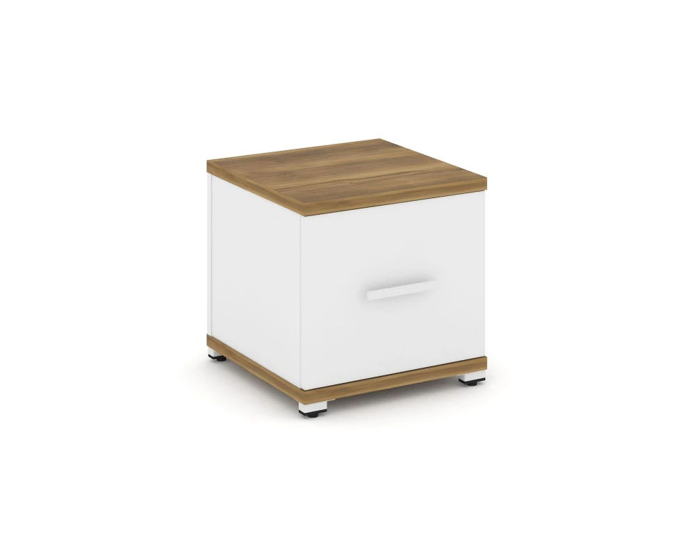 Тумба приставная 1 распаш. фасад CN.TUP-004 W 420x420x416 Concept