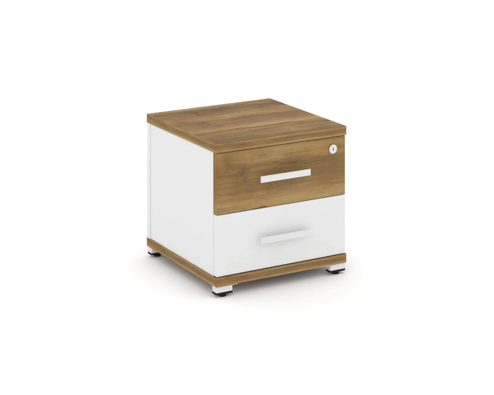 Тумба приставная 2 ящ. CN.TUP-001 W 420x420x416 Concept