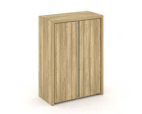 Шкаф средний широкий (2 средних фасада ЛДСП) Corner images