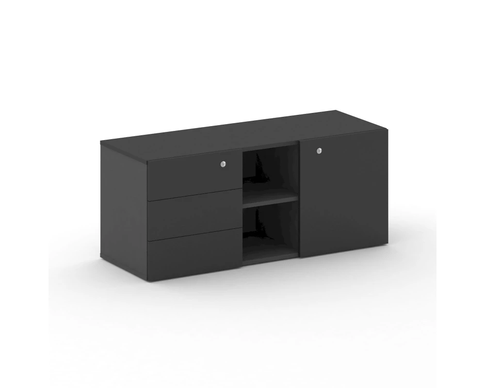 Греденция (открывание за бок фасада) CRU.GR-1 Ультраматт Cross