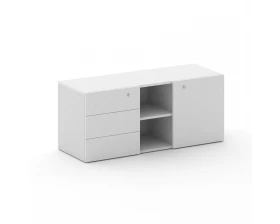 Греденция (открывание за бок фасада) CRU.GR-1 Ультраматт Cross images