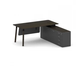 Стол руководителя правый 1800x1798x750 Fresco images