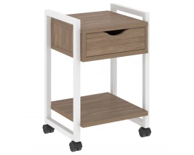 Тумба на колесных опорах с ящиком и полкой 500х460х767 Loft images