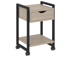Тумба на колесных опорах с ящиком и полкой 500х460х767 Loft images