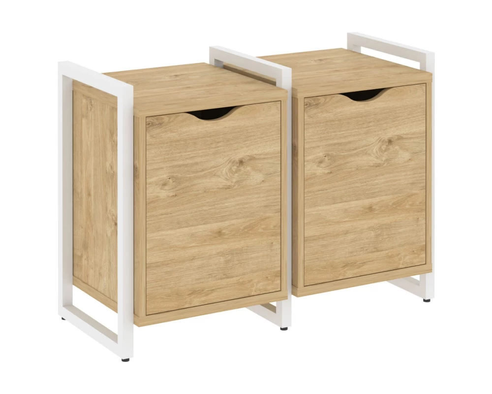 Тумба на регульруемых опорах наборная. Вариант №2 970х460х719 Loft