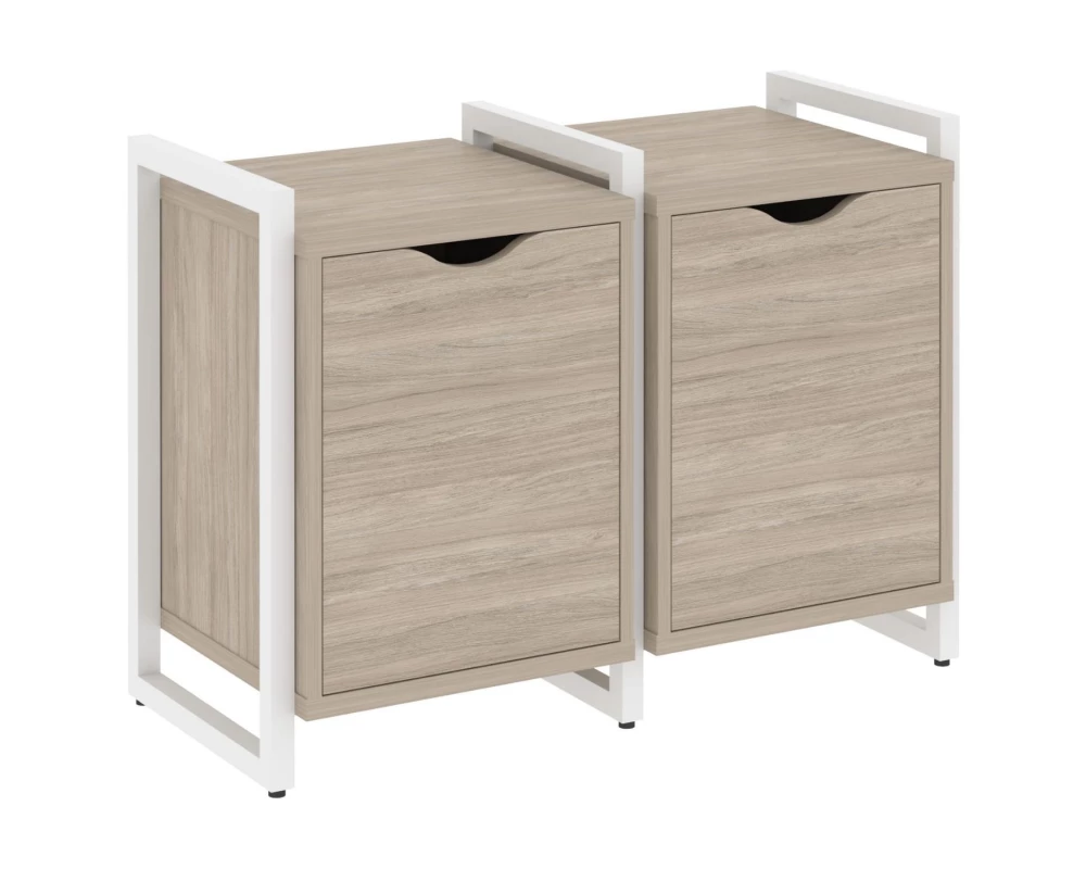 Тумба на регульруемых опорах наборная. Вариант №2 970х460х719 Loft