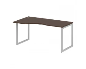 Стол криволинейный левый на О-образном м/к 1600x900x750 Metal System Quattro 4x4 images