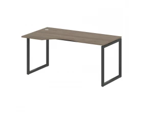 Стол криволинейный левый на О-образном м/к 1600x900x750 Metal System Quattro 4x4 images