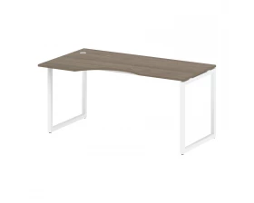 Стол криволинейный левый на О-образном м/к 1600x900x750 Metal System Quattro 4x4 images