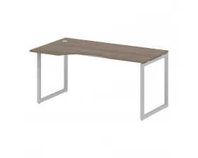 Стол криволинейный левый на О-образном м/к 1600x900x750 Metal System Quattro 4x4 images